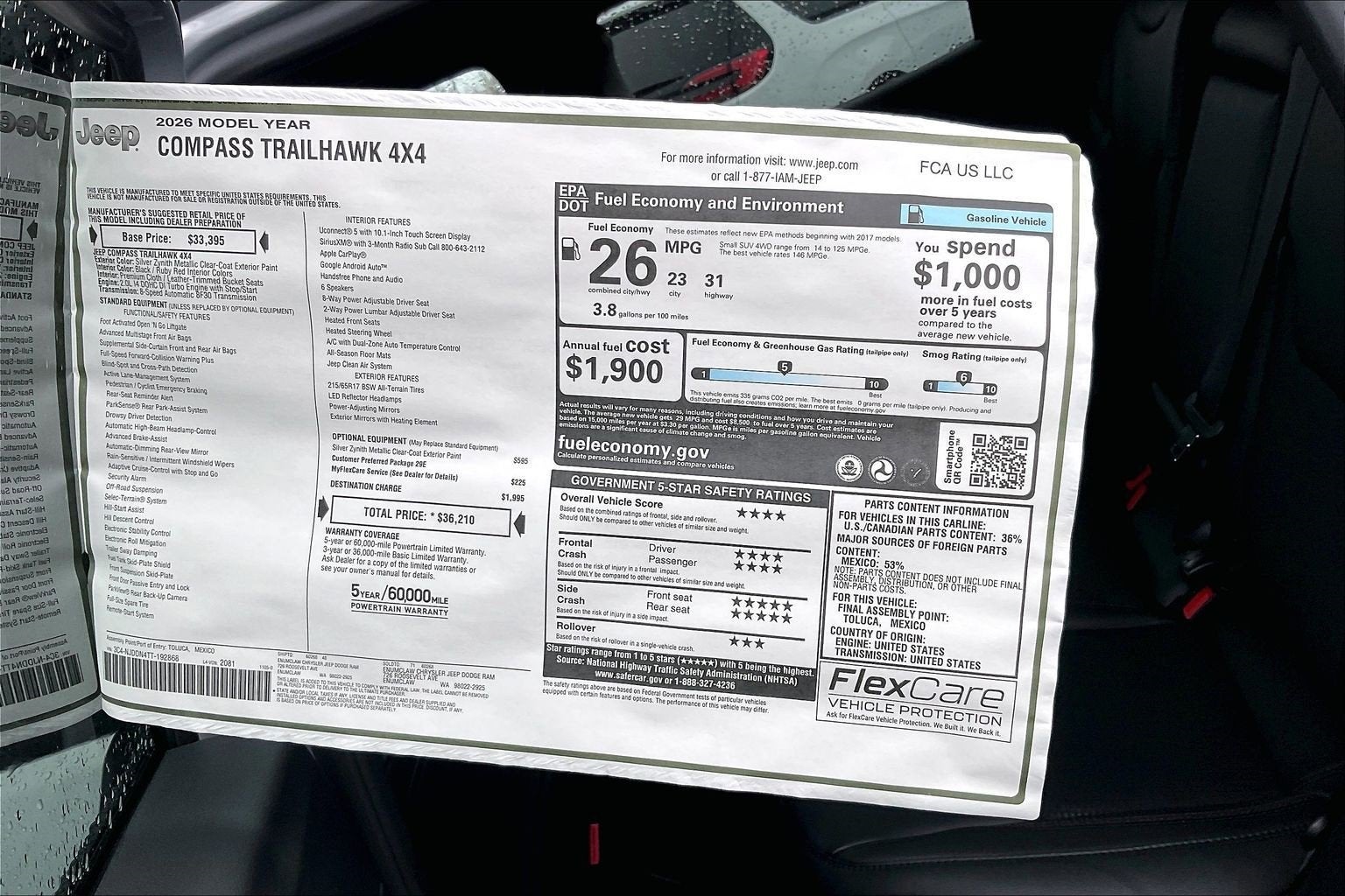 2026 Jeep Compass Trailhawk
