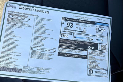 2025 Jeep Wagoneer S Limited