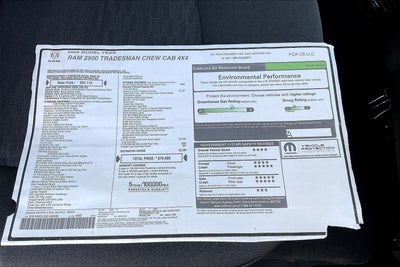 2025 RAM Ram 2500 Tradesman