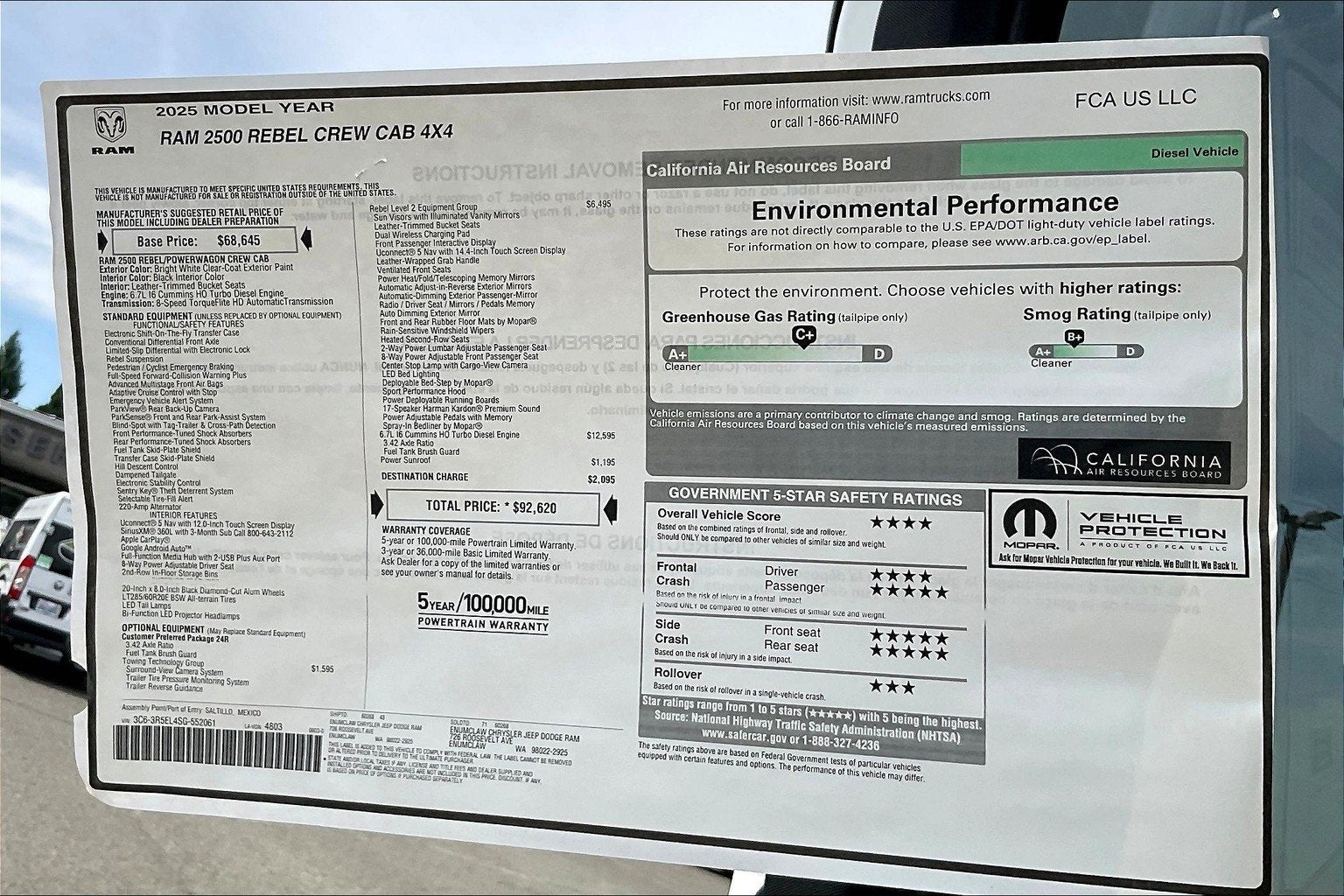 2025 RAM Ram 2500 Rebel
