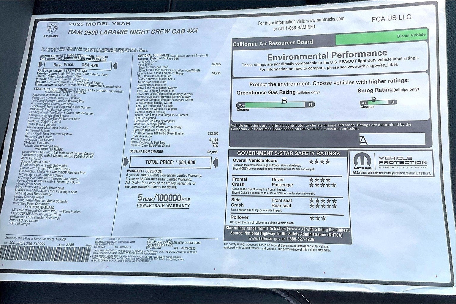2025 RAM Ram 2500 Laramie