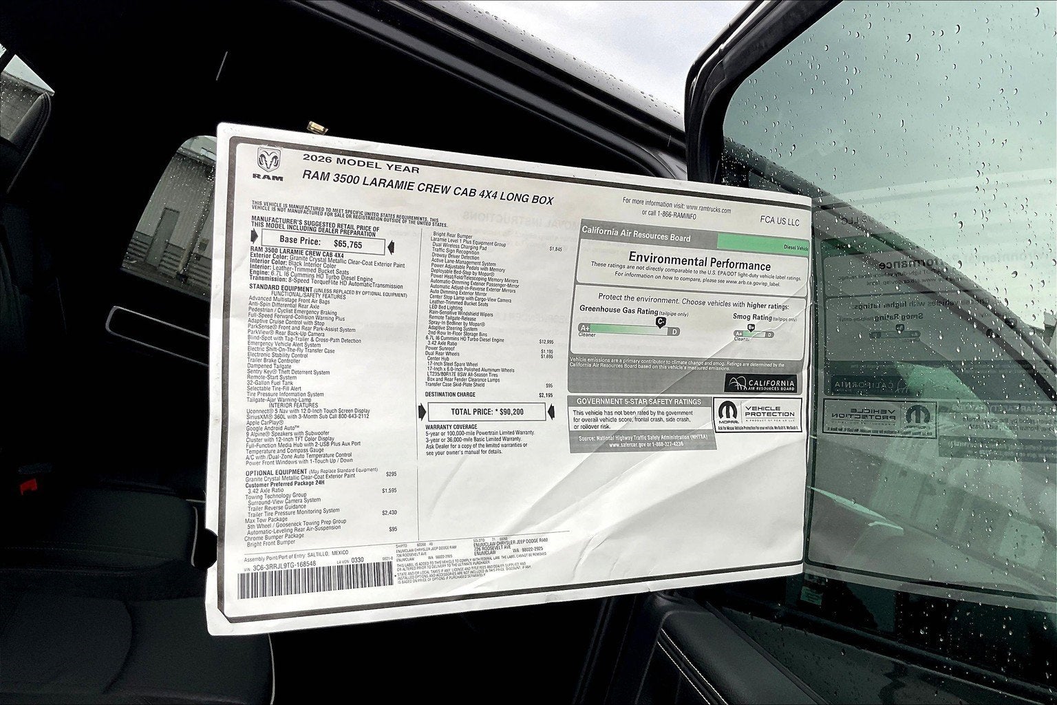 2026 RAM Ram 3500 Laramie