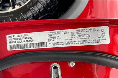 2026 RAM Ram 2500 Tradesman Warlock