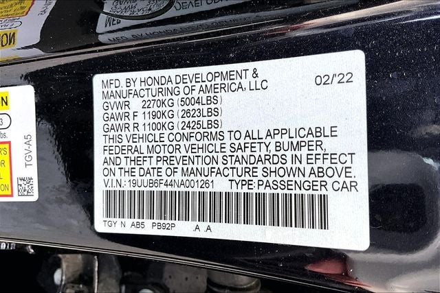 2022 Acura TLX Technology Package SH-AWD