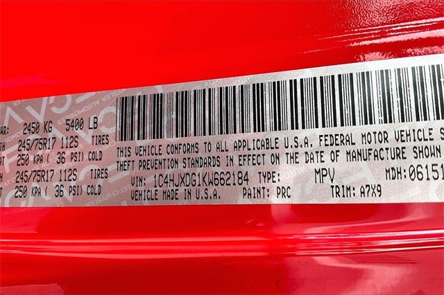 2019 Jeep Wrangler Unlimited Sport S