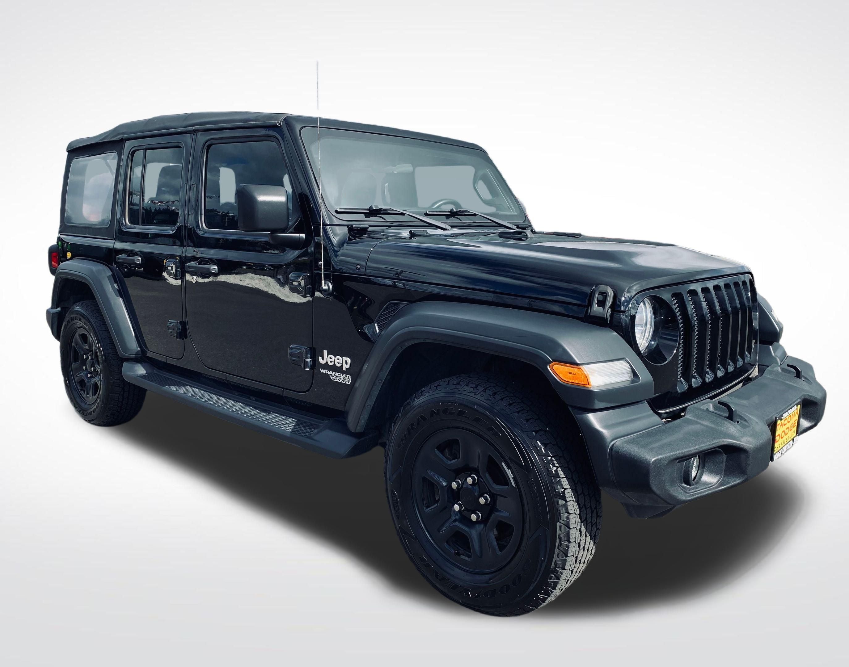 2018 Jeep Wrangler Unlimited Sport