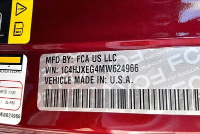 2021 Jeep Wrangler Unlimited Sahara