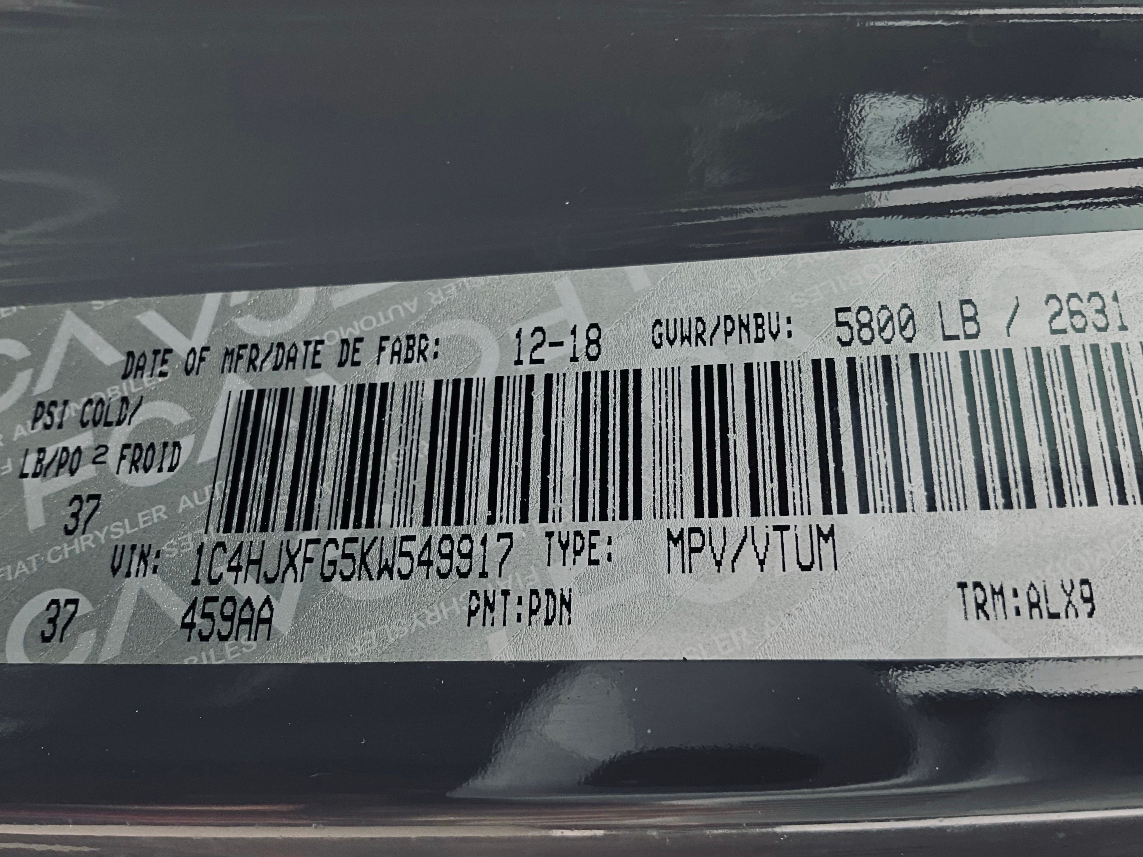 2019 Jeep Wrangler Unlimited Rubicon