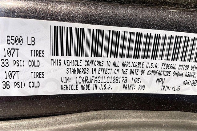 2020 Jeep Grand Cherokee Altitude 4WD