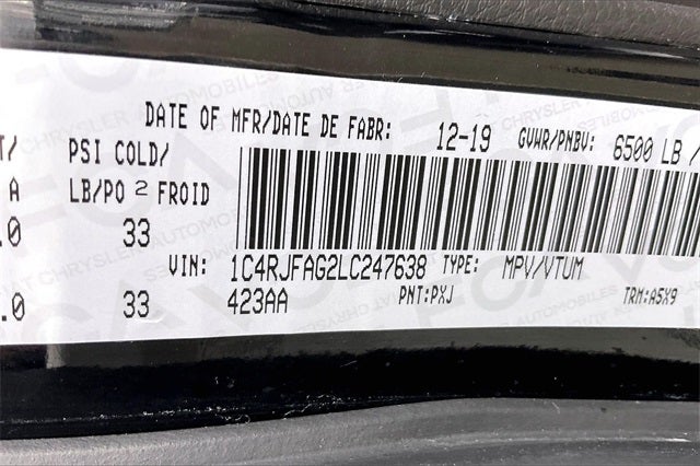 2020 Jeep Grand Cherokee Laredo E