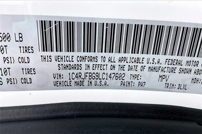 2020 Jeep Grand Cherokee Limited