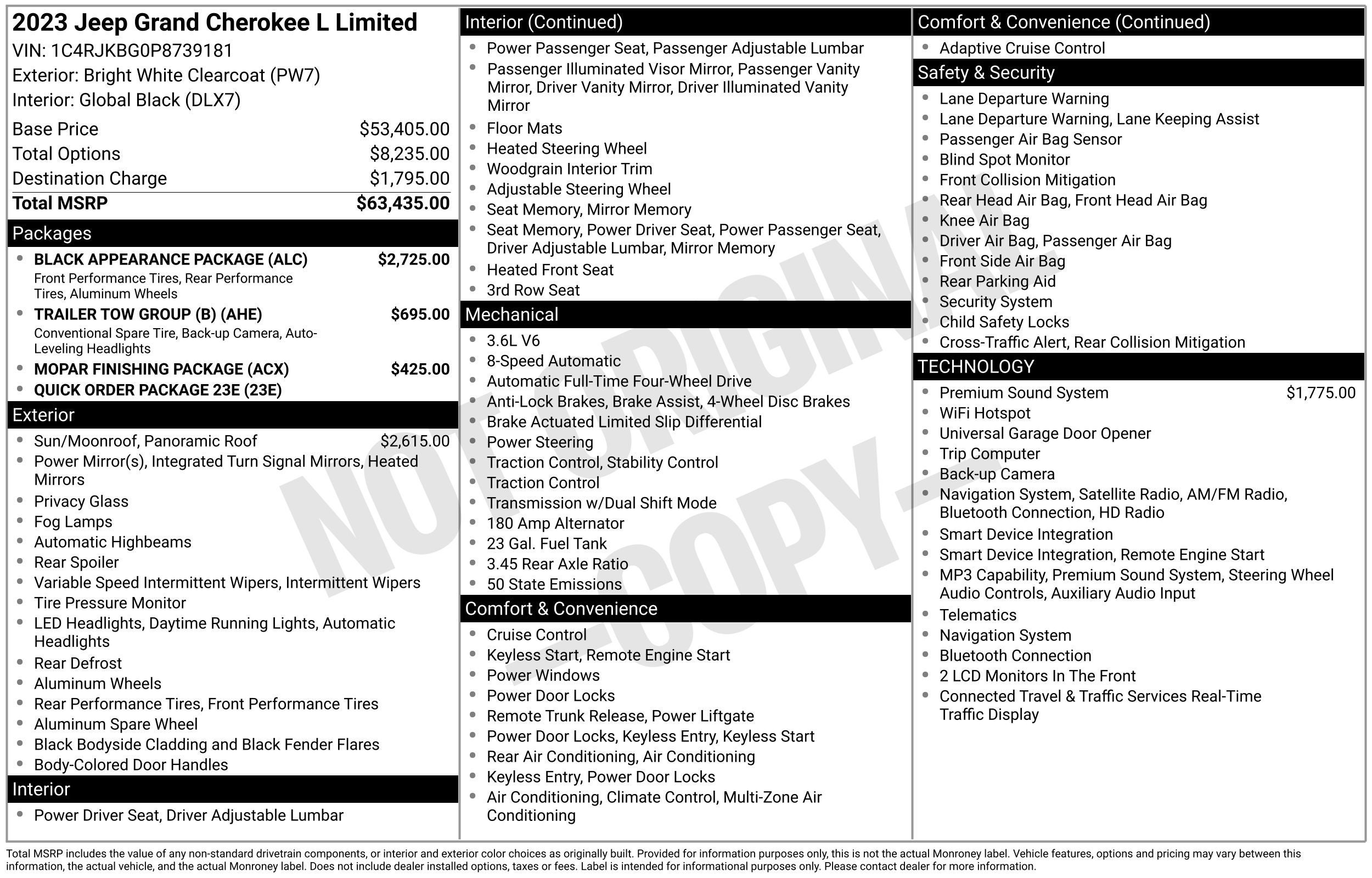 2023 Jeep Grand Cherokee L Limited