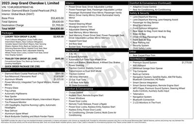2023 Jeep Grand Cherokee L Limited
