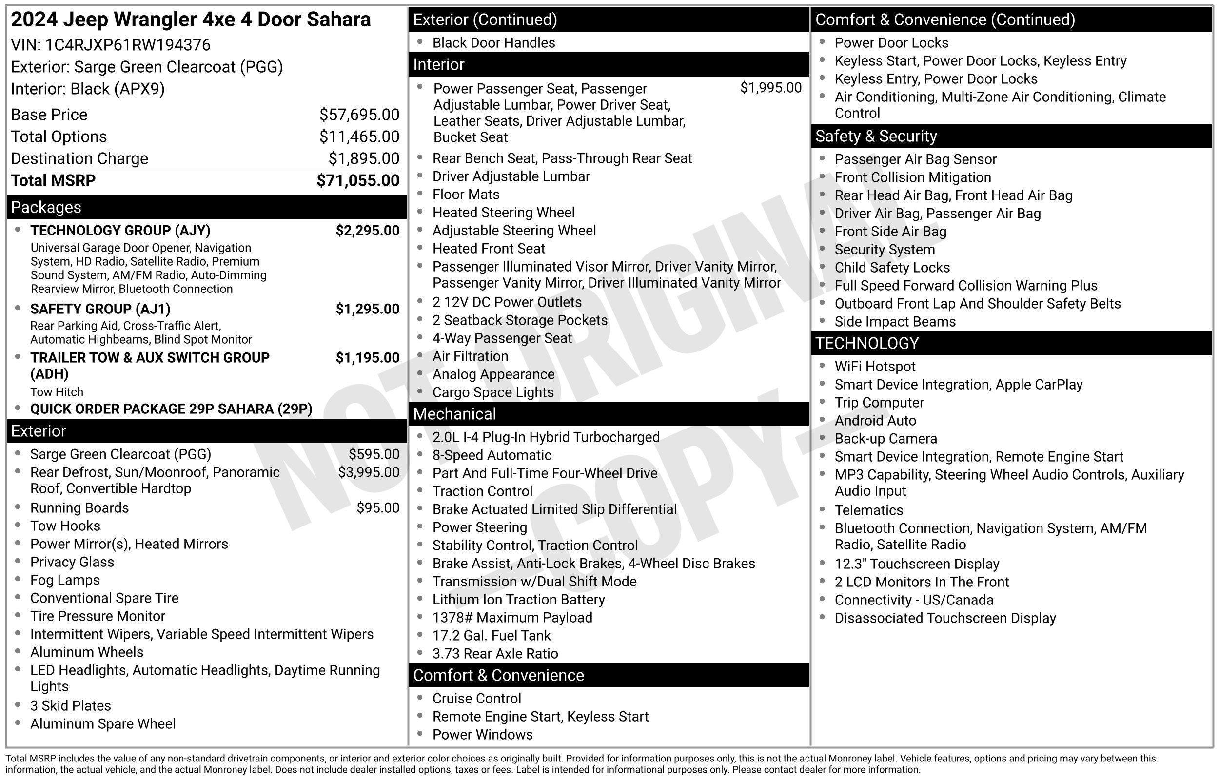 2024 Jeep Wrangler Sahara 4xe
