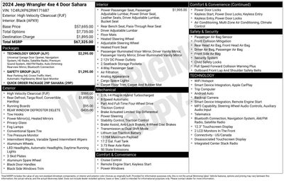 2024 Jeep Wrangler Sahara 4xe