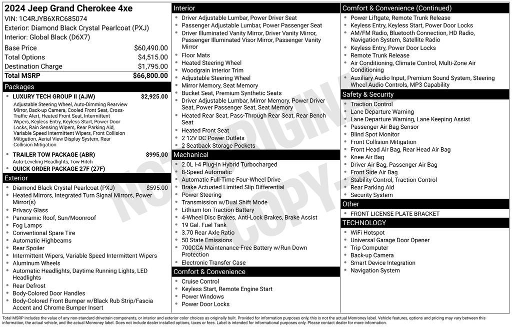 2024 Jeep Grand Cherokee 4xe