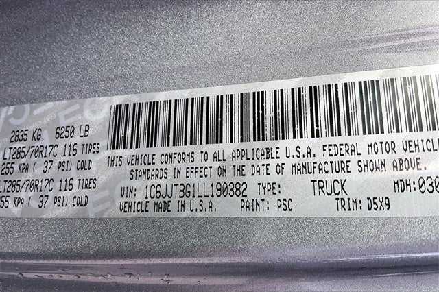 2020 Jeep Gladiator Rubicon CREW CAB 4WD