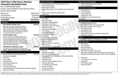 2022 RAM 1500 Classic Warlock