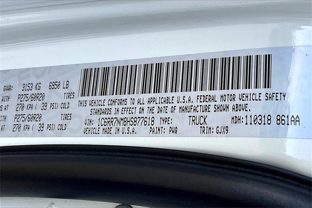 2017 RAM 1500 Laramie