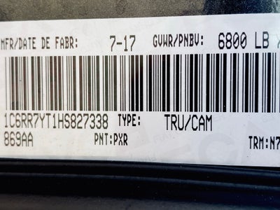 2017 RAM 1500 Rebel
