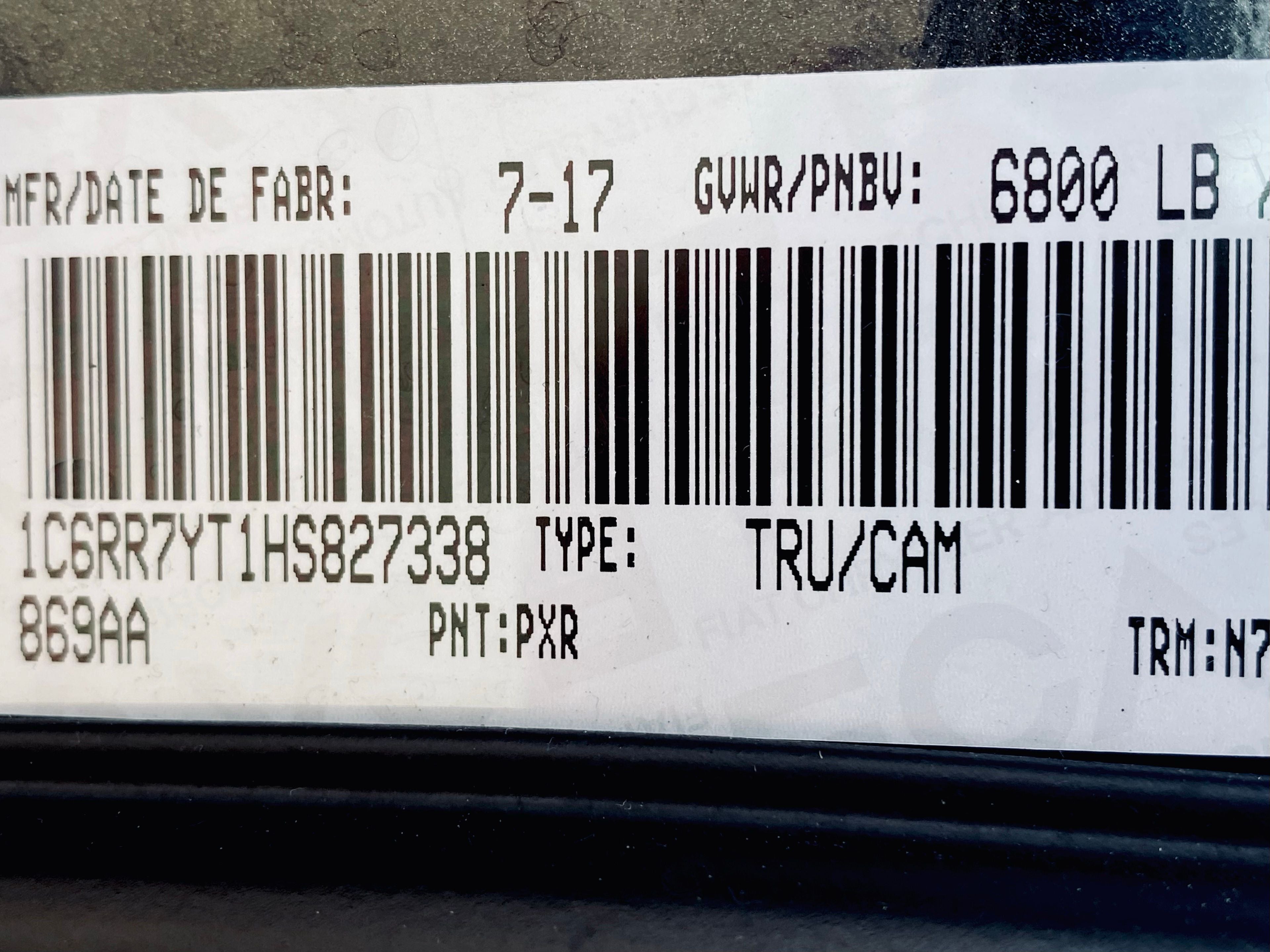 2017 RAM 1500 Rebel