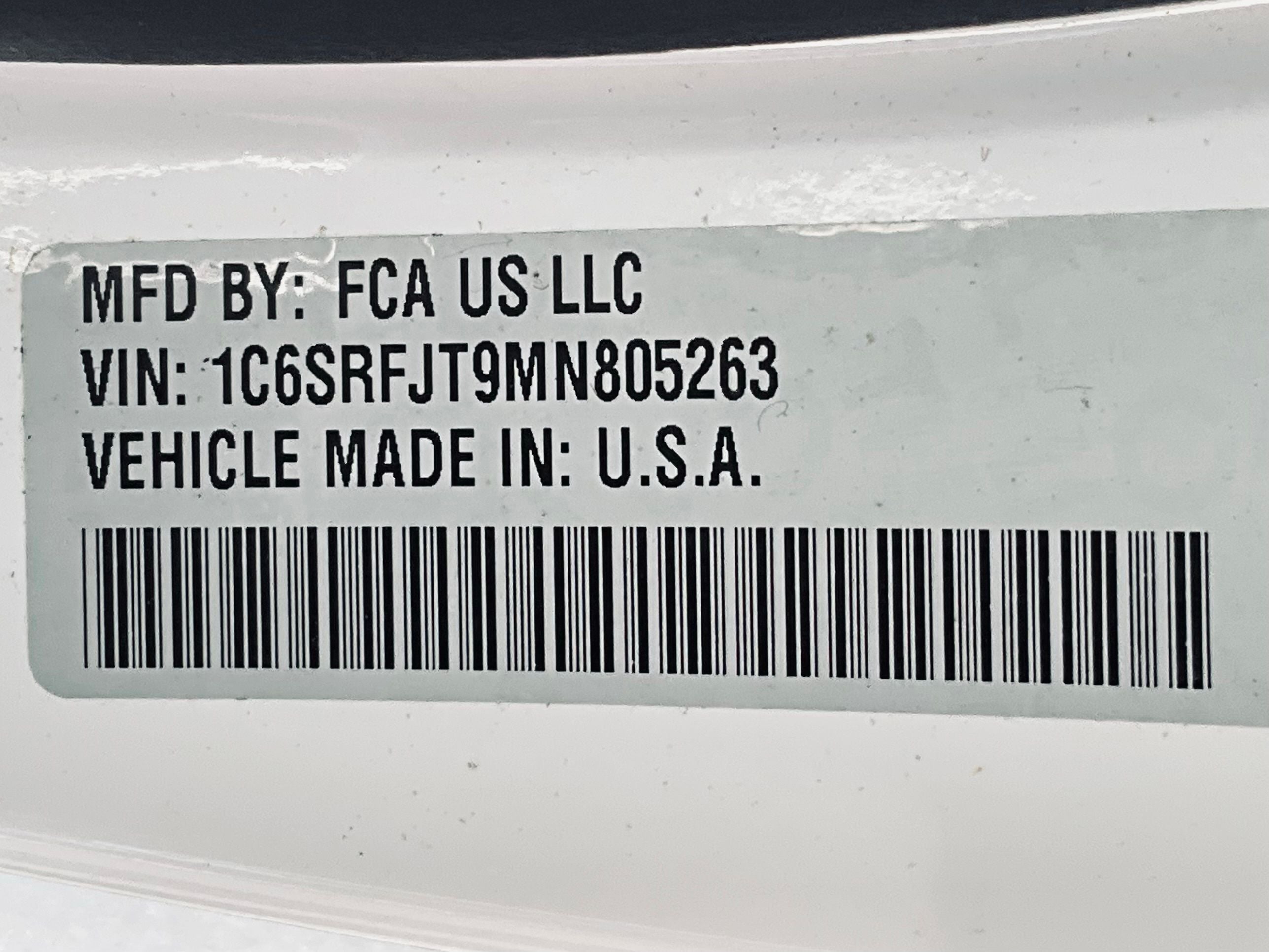 2021 RAM 1500 Laramie
