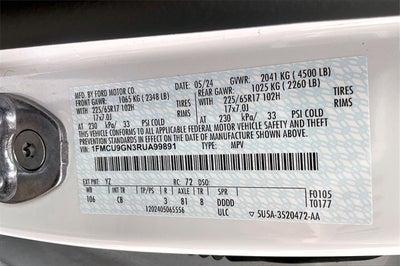 2024 Ford Escape Active