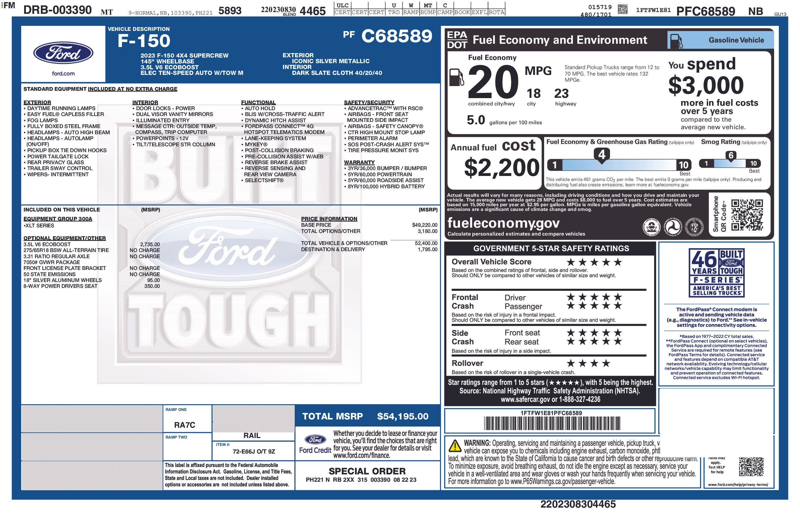 2023 Ford F-150 XLT