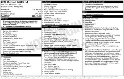 2023 Chevrolet Bolt EV 1LT