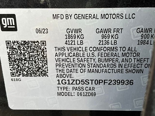 2023 Chevrolet Malibu LT 1LT