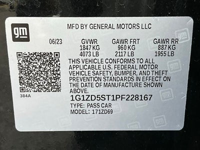 2023 Chevrolet Malibu LT 1LT