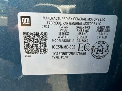 2024 Chevrolet Malibu LT 1LT