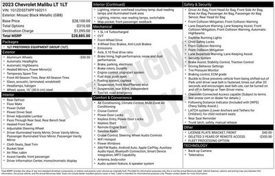 2023 Chevrolet Malibu LT 1LT
