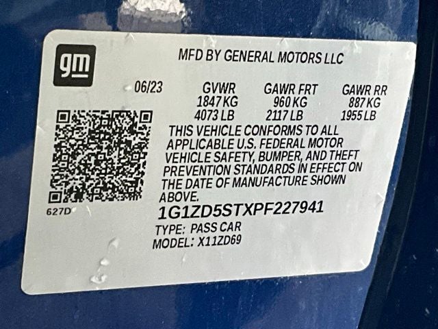2023 Chevrolet Malibu LT 1LT