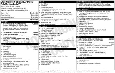 2024 Chevrolet Colorado Z71