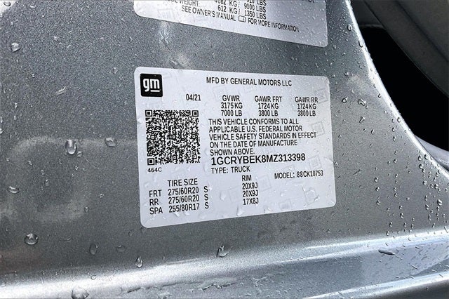 2021 Chevrolet Silverado 1500 Custom 4X4