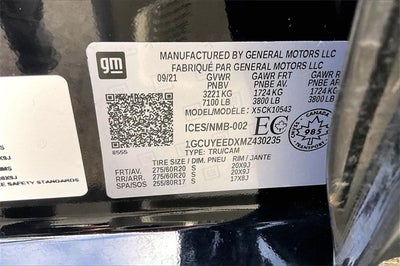 2021 Chevrolet Silverado 1500 RST