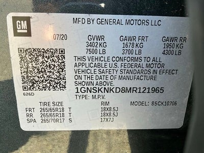 2021 Chevrolet Tahoe LT