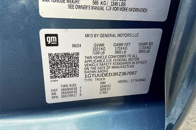 2024 GMC Sierra 1500 SLT CREW CAB 4X4