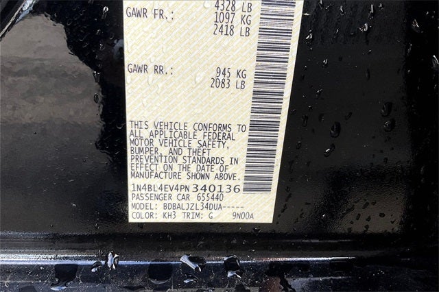 2023 Nissan Altima 2.5 SL