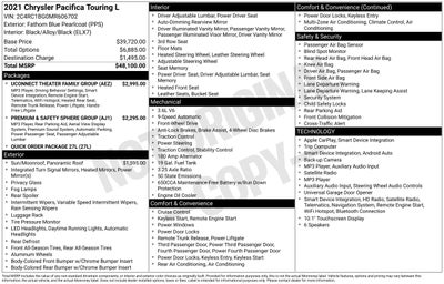 2021 Chrysler Pacifica Touring L