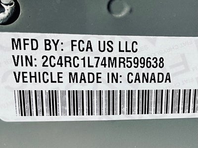 2021 Chrysler Pacifica Hybrid Touring L