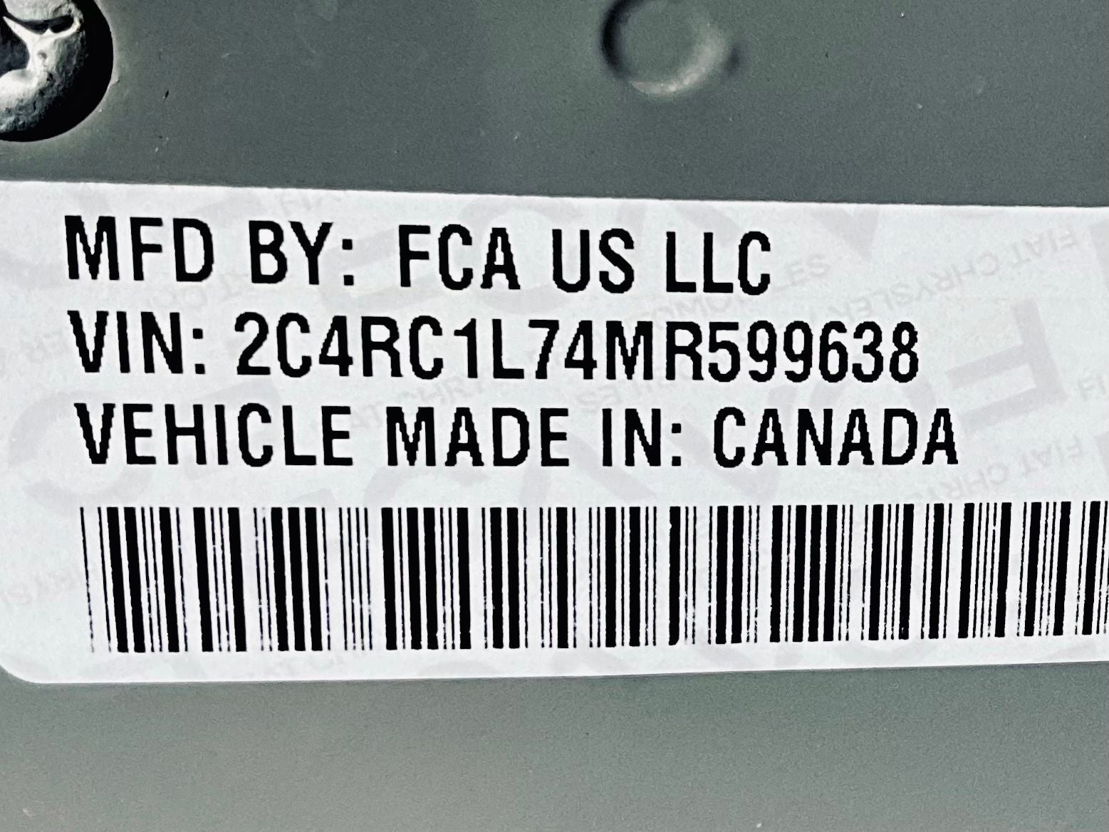 2021 Chrysler Pacifica Hybrid Touring L