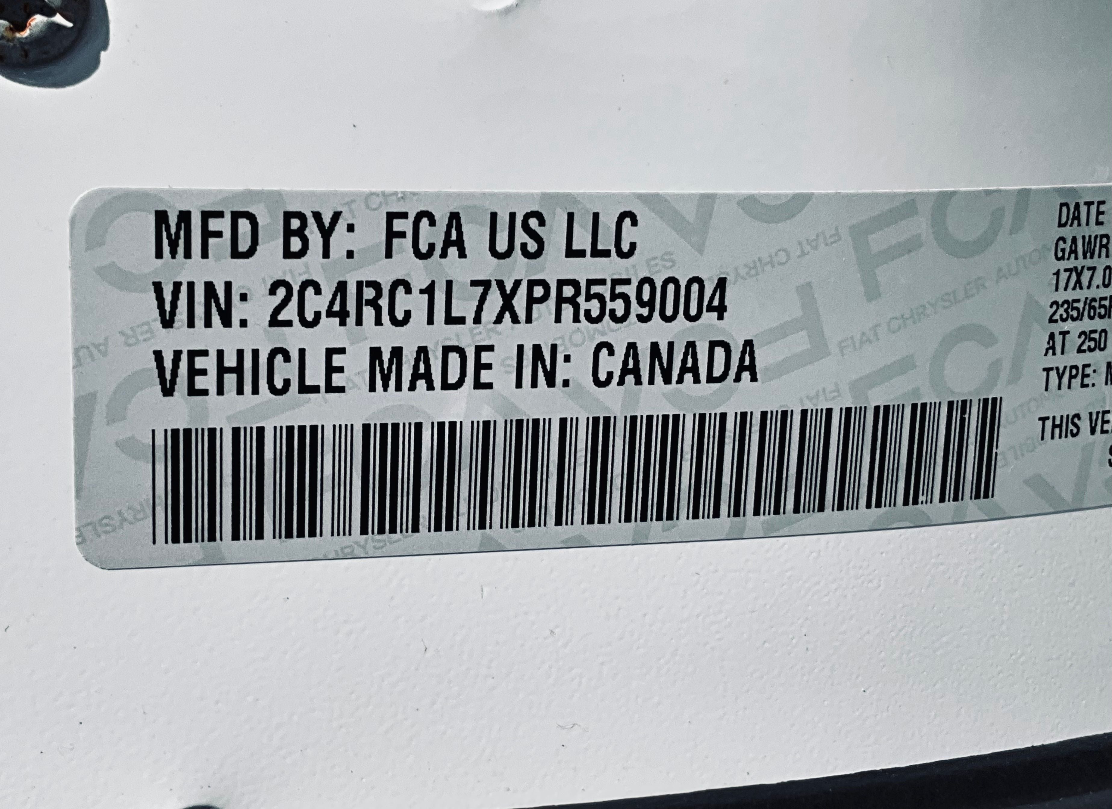 2023 Chrysler Pacifica Hybrid Touring L