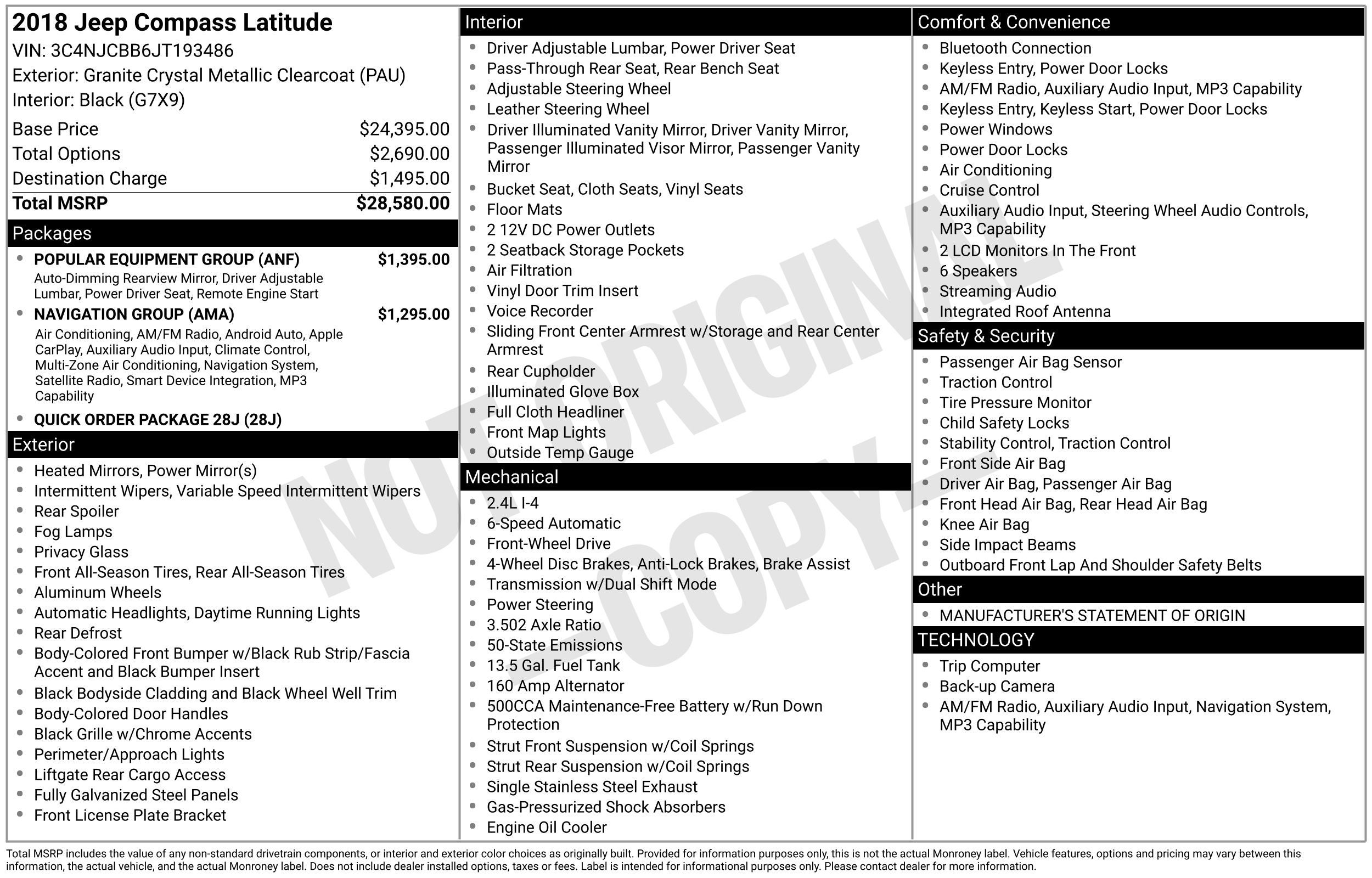 2018 Jeep Compass Latitude