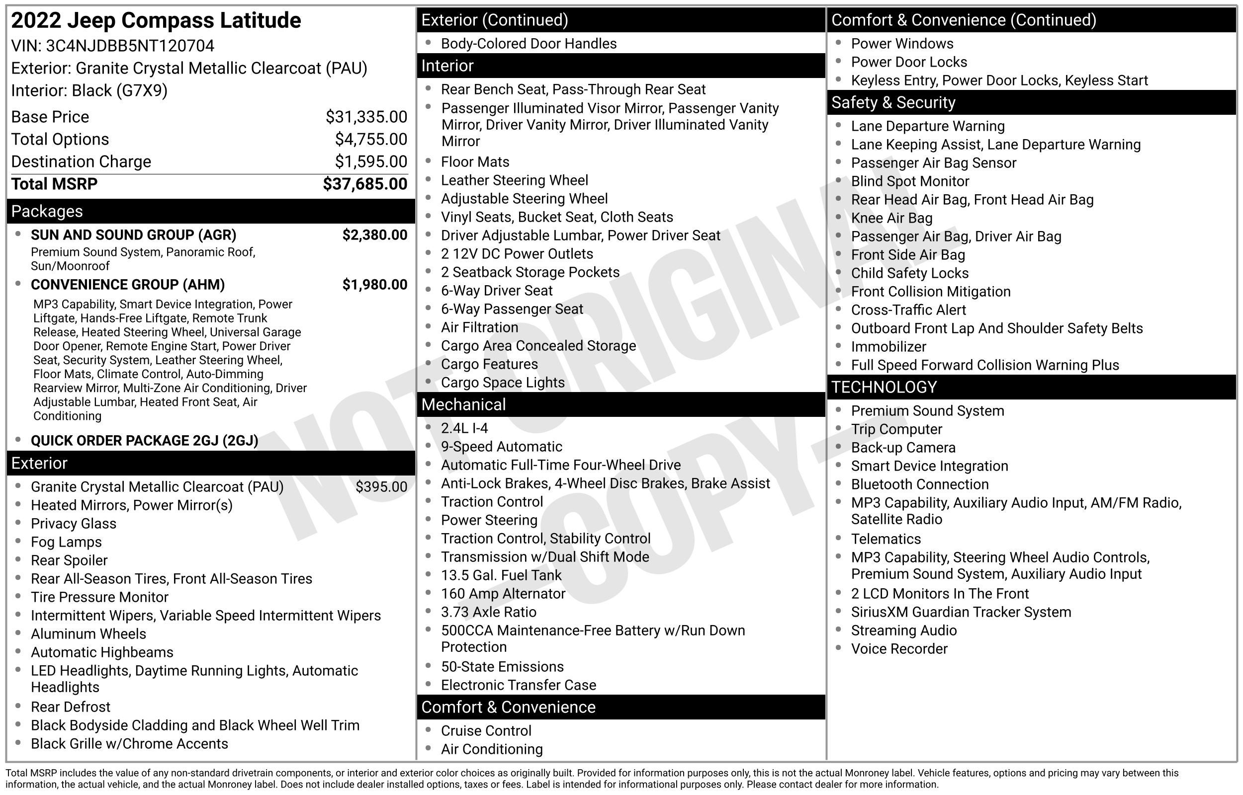 2022 Jeep Compass Latitude