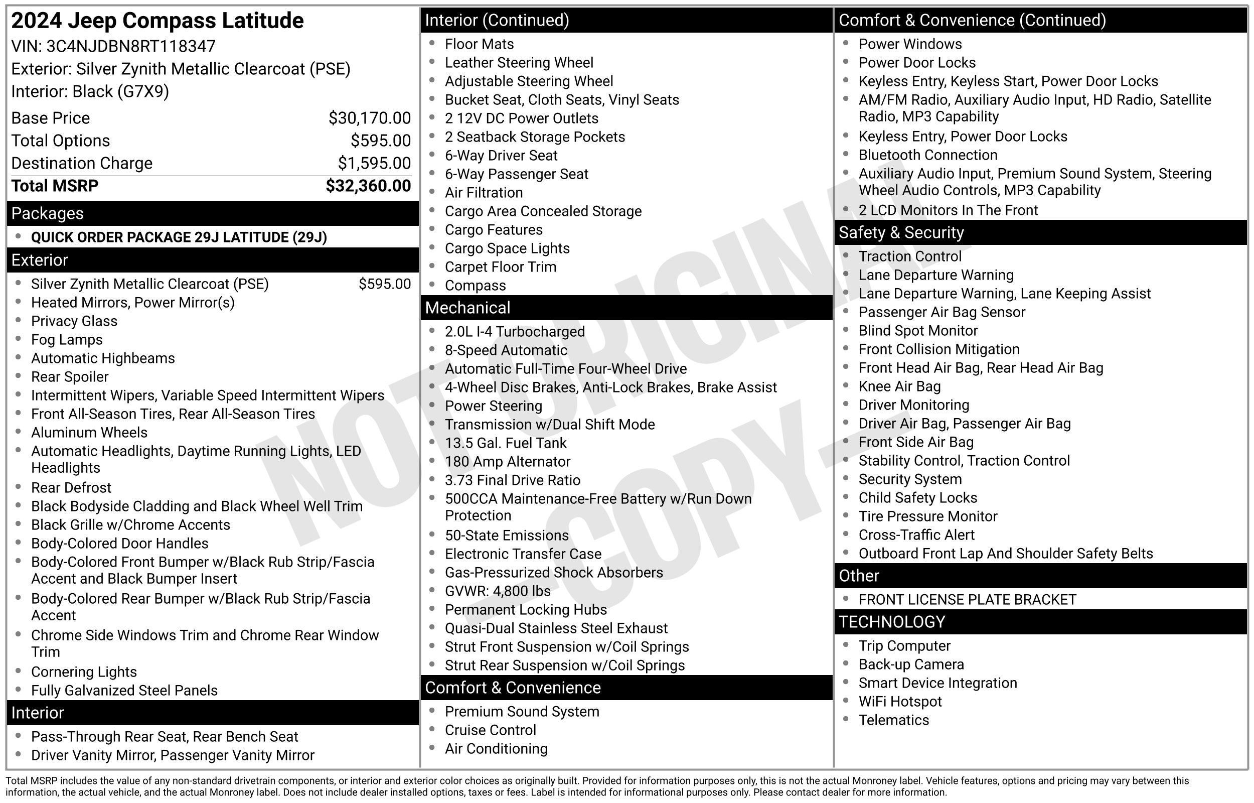2024 Jeep Compass Latitude