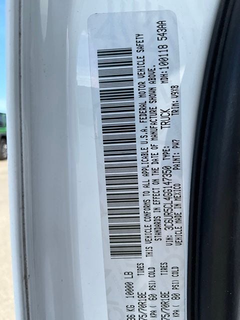 2016 RAM 2500 6.7L DIESEL