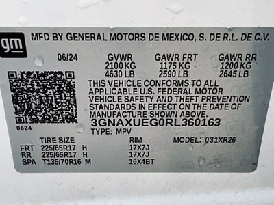 2024 Chevrolet Equinox LT