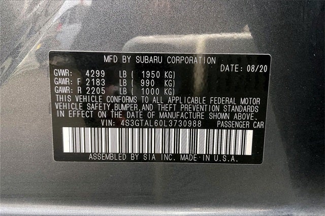 2020 Subaru Impreza Sport